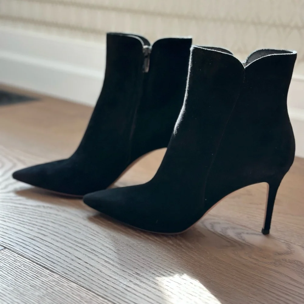 Gianvito Rossi Levy 85 Suede Boots from Italy - Picture 2 of 7
